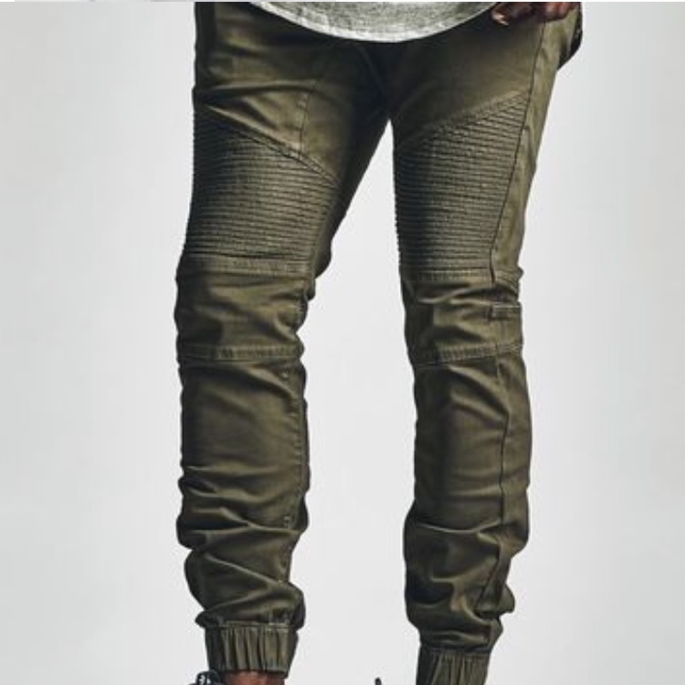 Army green PACSUN joggers M